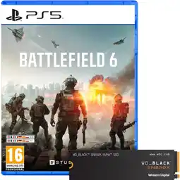 Coolblue Battlefield 6 PS5 + WD Black SN850X 2 To NVMe SSD aanbieding
