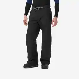 Decathlon Isolerende en comfortabele snowboardbroek voor heren 100 zwart aanbieding