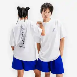 Decathlon T-shirt Uppercute wit aanbieding