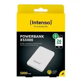 Electro Depot Noodbatterij INTENSO 5000 Mah Wit aanbieding
