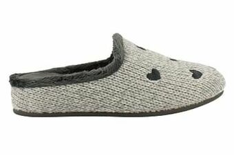 Berca Shoes Garzon Pantoffel Dames - Grijs aanbieding