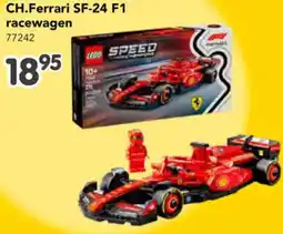 Happyland Lego Speed CH.Ferrari SF-24 F1 racewagen aanbieding