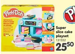 Happyland Play-Doh Super slice cake playset aanbieding