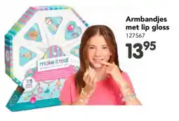 Happyland make it real Armbandjes met lip gloss 127567 aanbieding