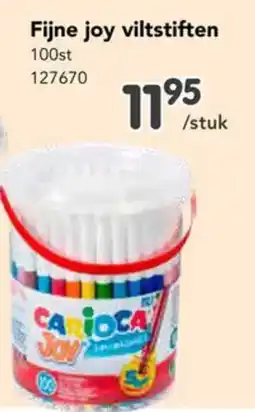 Happyland Carioca Fijne joy viltstiften 127670 aanbieding