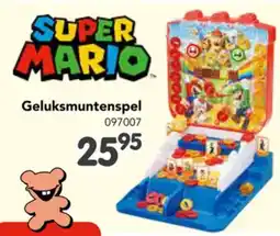 Happyland Super mario geluksmuntenspel 097007 aanbieding