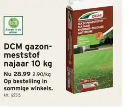 GAMMA DCM gazon- meststof najaar 10 kg aanbieding