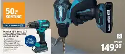 GAMMA Makita 18V accu LXT schroefboormachine DDF490WVE aanbieding