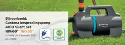 GAMMA Gardena besproeiingspomp 4100 Silent set aanbieding