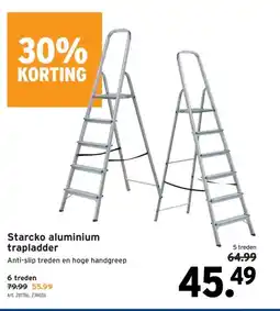 GAMMA Starcko aluminium trapladder aanbieding