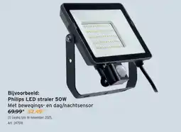 GAMMA Bijvoorbeeld: Philips LED straler 50W aanbieding