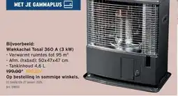GAMMA Bijvoorbeeld: Wiekkachel Tosaï 360 A (3 kW) aanbieding
