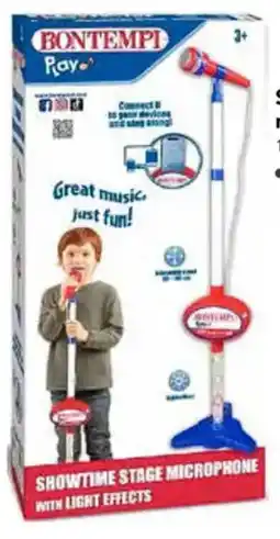 Happyland Showtime stage microfoon met licht effect 128492 aanbieding