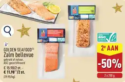 ALDI Golden seafood zalm bellevue aanbieding