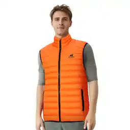 Decathlon Merino Nordend Heren mouwloos donsjack aanbieding