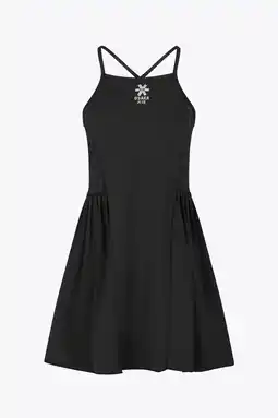 Decathlon Osaka geplooide technische jurk voor dames | Zwart aanbieding