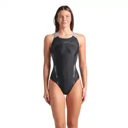 Decathlon Dames zwempak uit 1 stuk Arena Spider Web V aanbieding