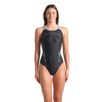 Decathlon Dames zwempak uit 1 stuk Arena Spider Web V aanbieding