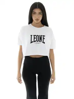 Decathlon Leone Basic cropped dames-T-shirt aanbieding