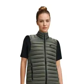 Decathlon Merino Nordend Dames mouwloos donsjack aanbieding