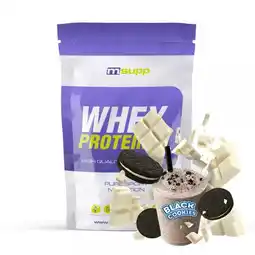 Decathlon Whey Protein80 - 1 kg witte chocolade met zwarte koekjes MM Supplements aanbieding