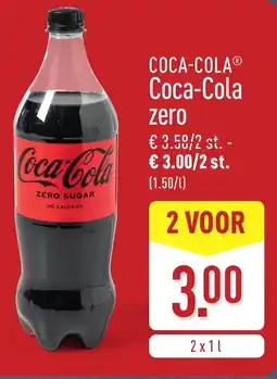 ALDI Coca-Cola zero aanbieding