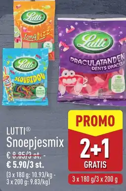 ALDI Lutti Snoepjesmix aanbieding