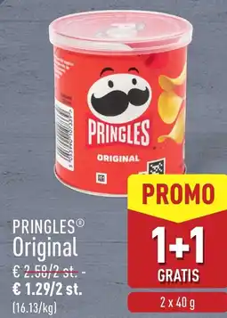 ALDI Pringles original aanbieding