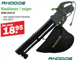 Van Cranenbroek Rhodos Bladblazer / Zuiger aanbieding