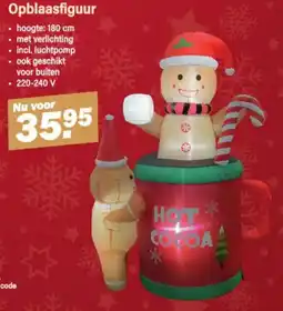 Van Cranenbroek O'malley Opblaasfiguur aanbieding