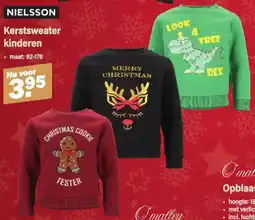 Van Cranenbroek Nielsson Kerstsweater kinderen aanbieding