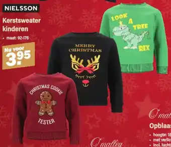 Nielsson Kerstsweater kinderen