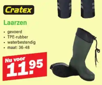 Van Cranenbroek Cratex Laarzen aanbieding