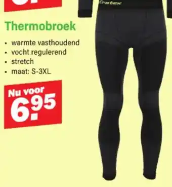 Van Cranenbroek Cratex Thermobroek aanbieding