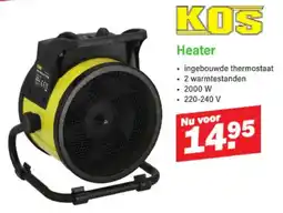 Van Cranenbroek KOS Heater aanbieding