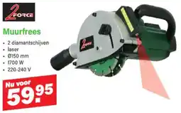Van Cranenbroek 2 Force Muurfrees aanbieding