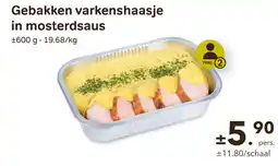Bon Ap Gebakken varkenshaasje in mosterdsaus aanbieding