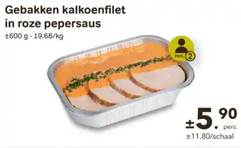 Bon Ap Gebakken kalkoenfilet in roze pepersaus aanbieding