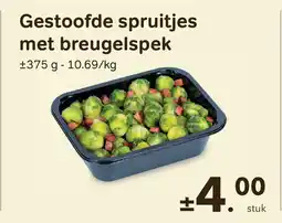 Bon Ap Gestoofde spruitjes met breugelspek aanbieding