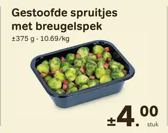 Bon Ap Gestoofde spruitjes met breugelspek aanbieding
