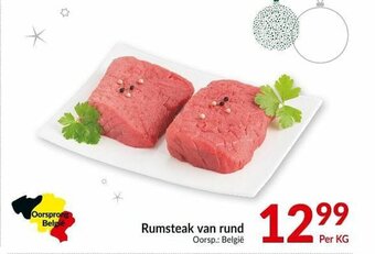 Intermarché Rumsteak van rund aanbieding
