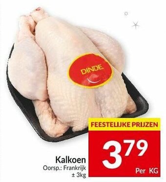 Intermarché Kalkoen 3kg aanbieding