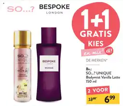 Di So...? en Bespoke London aanbieding