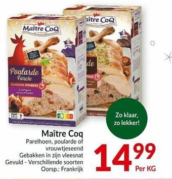 Intermarché Maitre Coq aanbieding
