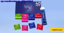 Bol.com op condooms en glijmiddel aanbieding