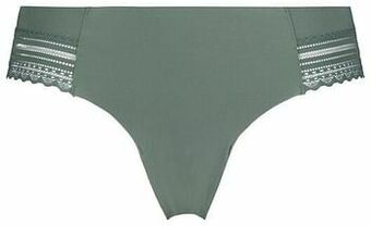 HEMA HEMA Damesbrazilian Micro Kant Donkergroen (donkergroen) aanbieding