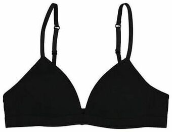 HEMA HEMA Tiener Bh Zonder Beugel Padded Zwart (zwart) aanbieding
