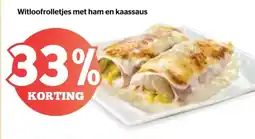 Spar Witloofrolletjes met ham en kaassaus aanbieding