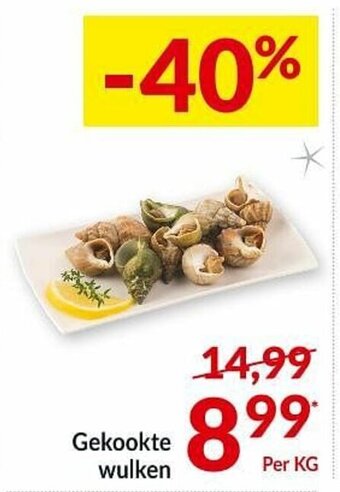 Intermarché Gekookte wulken aanbieding