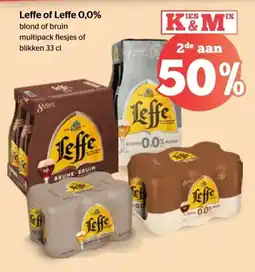 Spar Leffe of Leffe 0,0% aanbieding